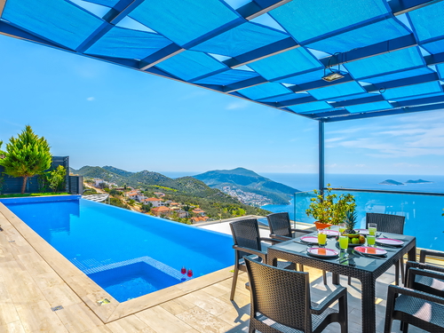  gece  -  Kasım
  | Kalkan Kördere'de Deniz Manzaralı 8 Kişilik Aile Villası: Çocuk Havuzlu ve Jakuzili